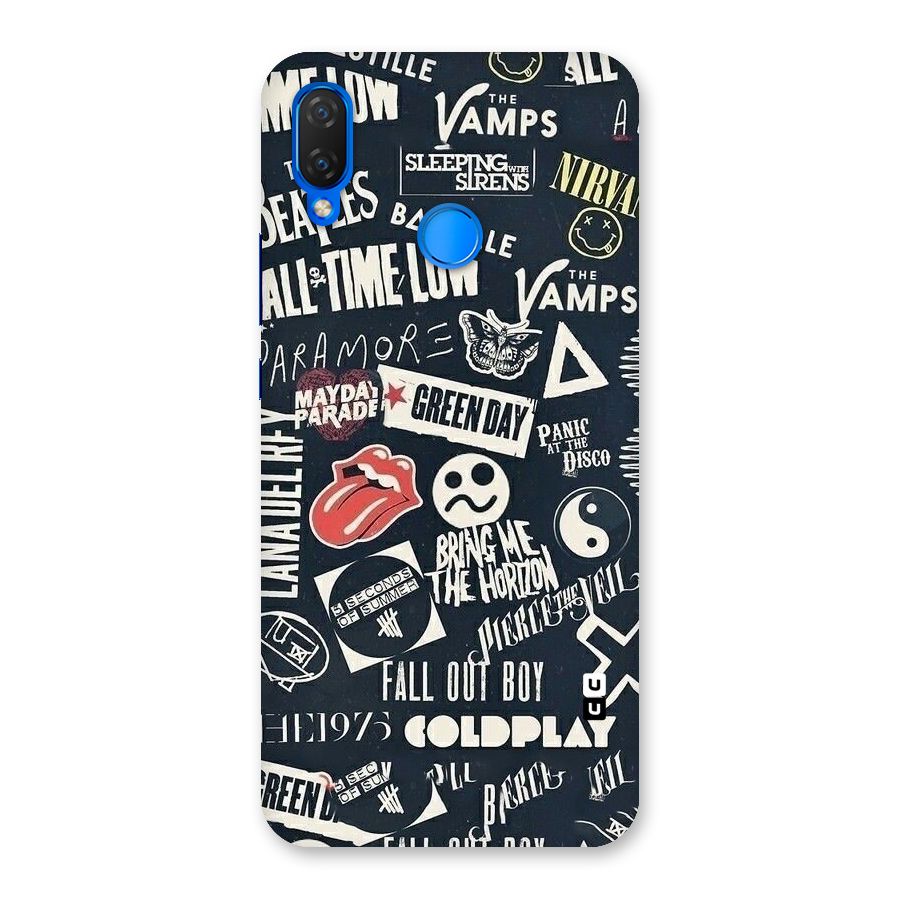 Music My Paradise Back Case for Huawei Nova 3i
