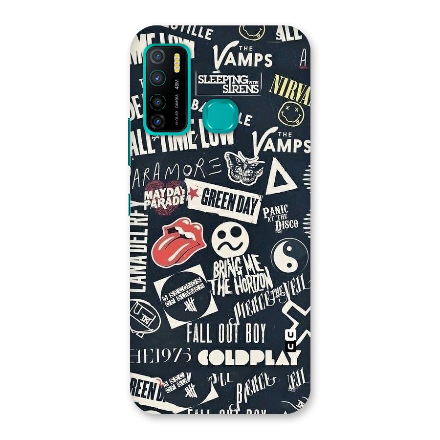 Music My Paradise Back Case for Infinix Hot 9 Pro