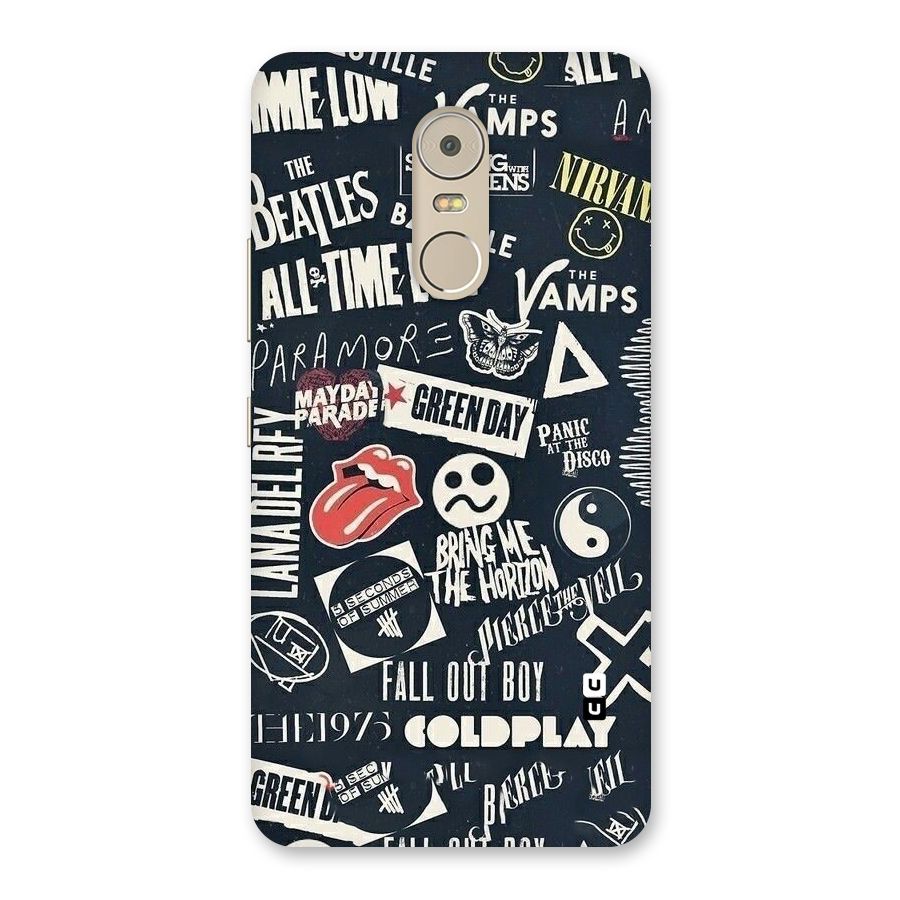 Music My Paradise Back Case for Lenovo K6 Note