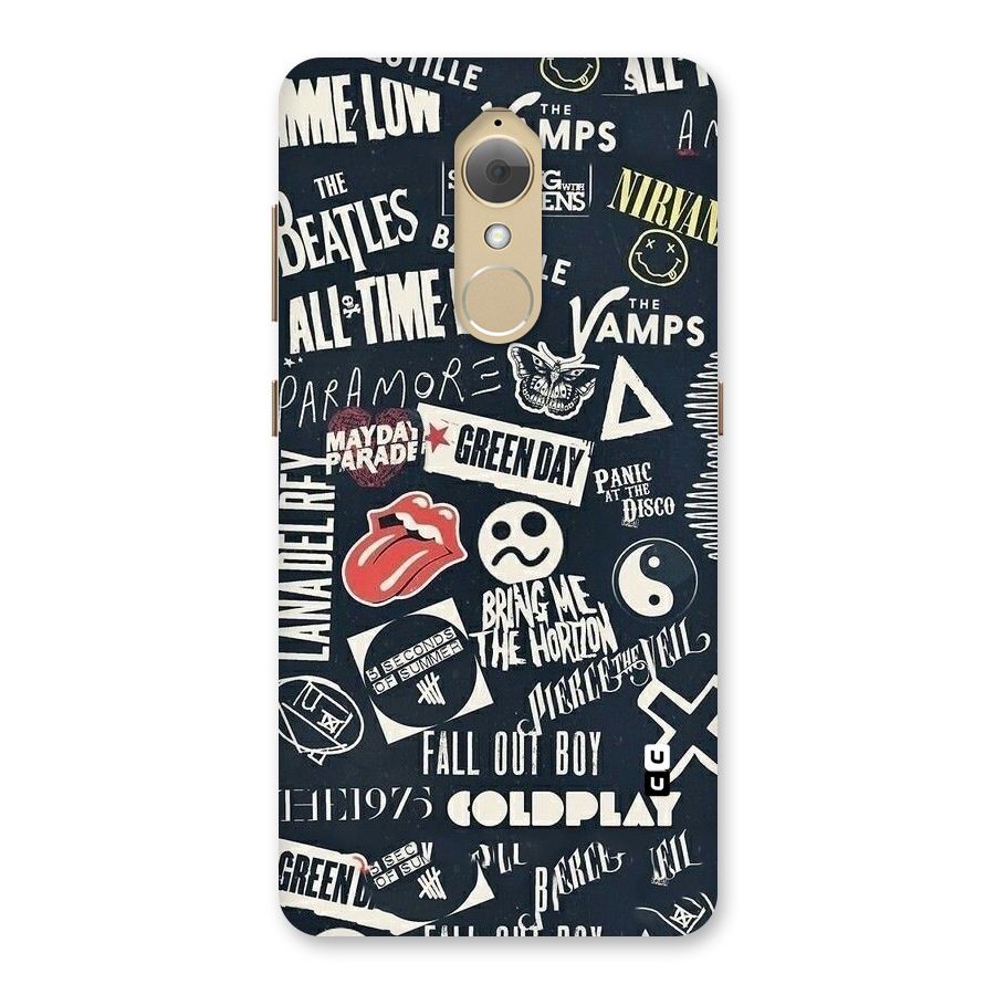 Music My Paradise Back Case for Lenovo K8