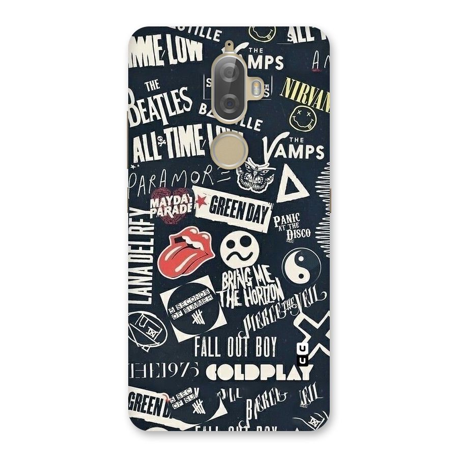 Music My Paradise Back Case for Lenovo K8 Plus