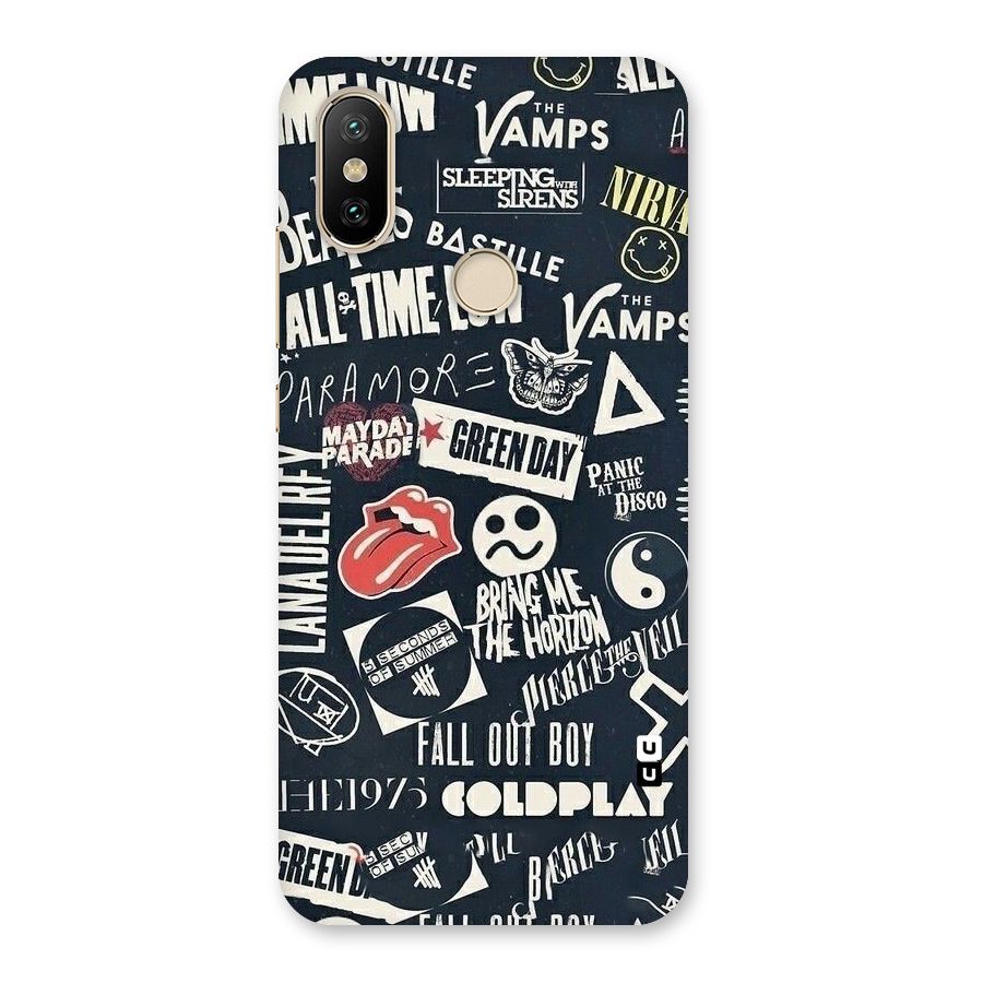 Music My Paradise Back Case for Mi A2