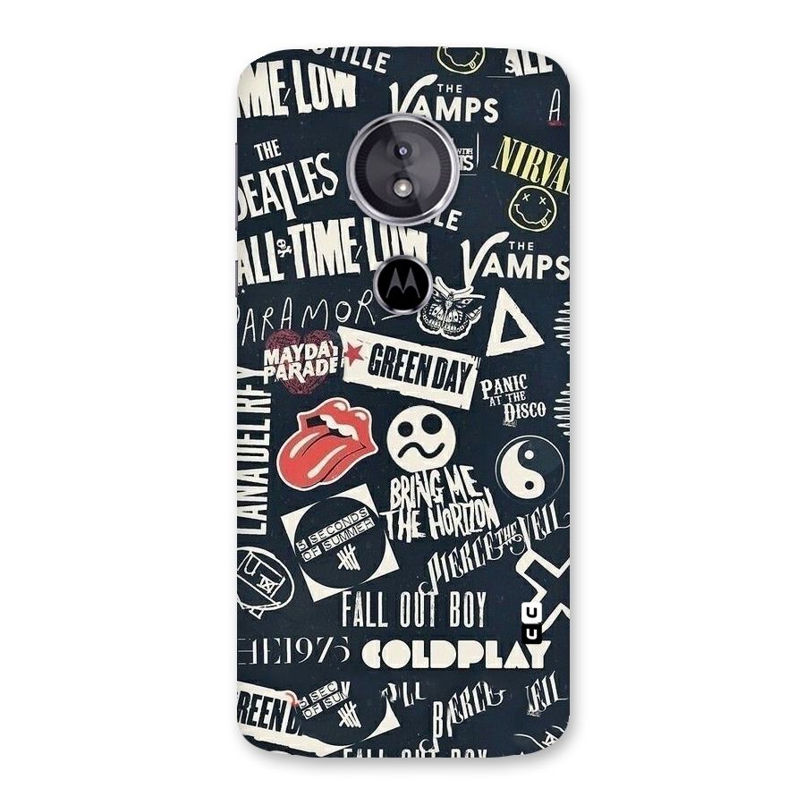 Music My Paradise Back Case for Moto E5