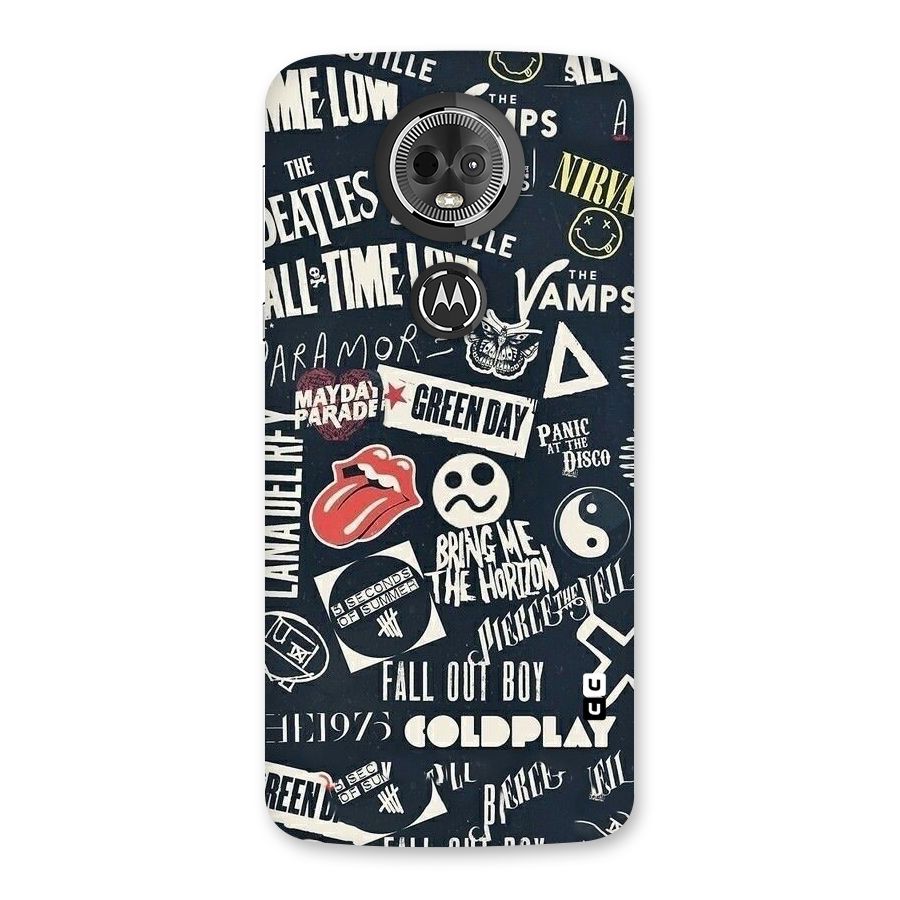 Music My Paradise Back Case for Moto E5 Plus