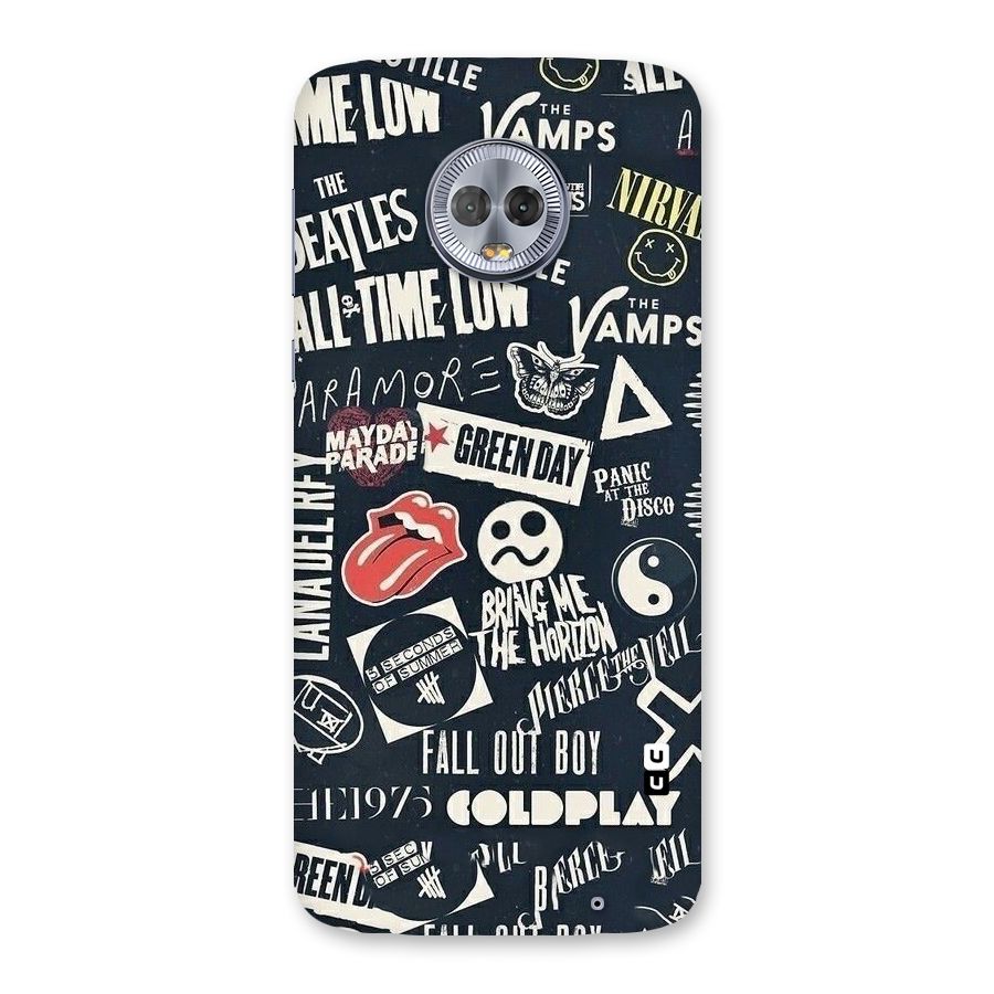 Music My Paradise Back Case for Moto G6 Plus