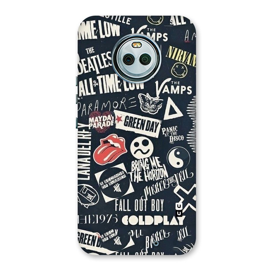 Music My Paradise Back Case for Moto X4