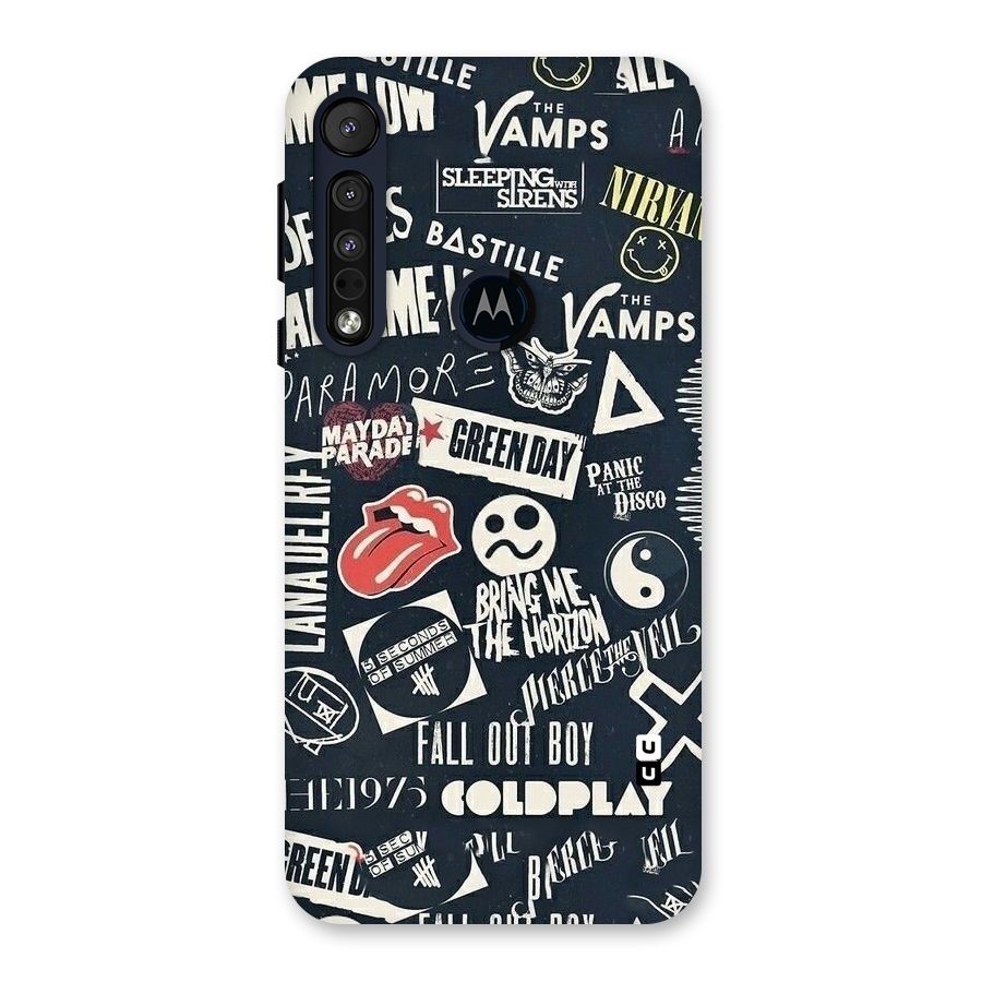 Music My Paradise Back Case for Motorola One Macro