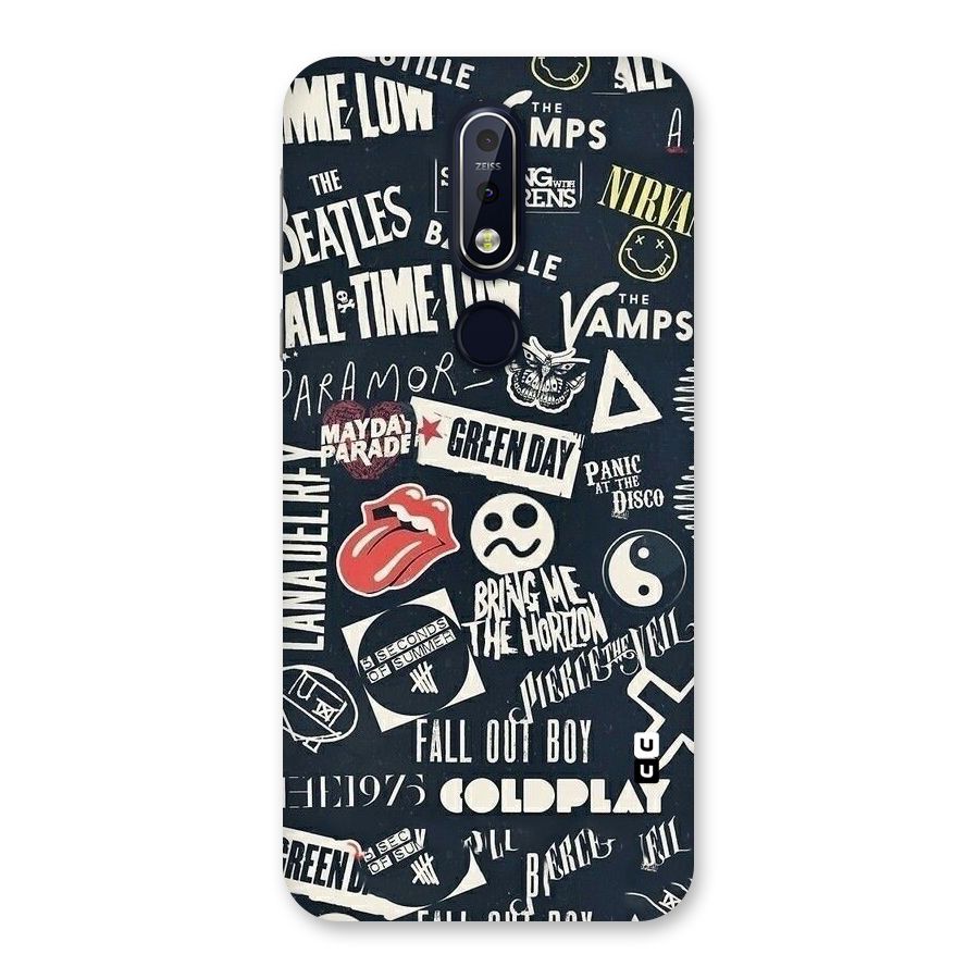 Music My Paradise Back Case for Nokia 7.1