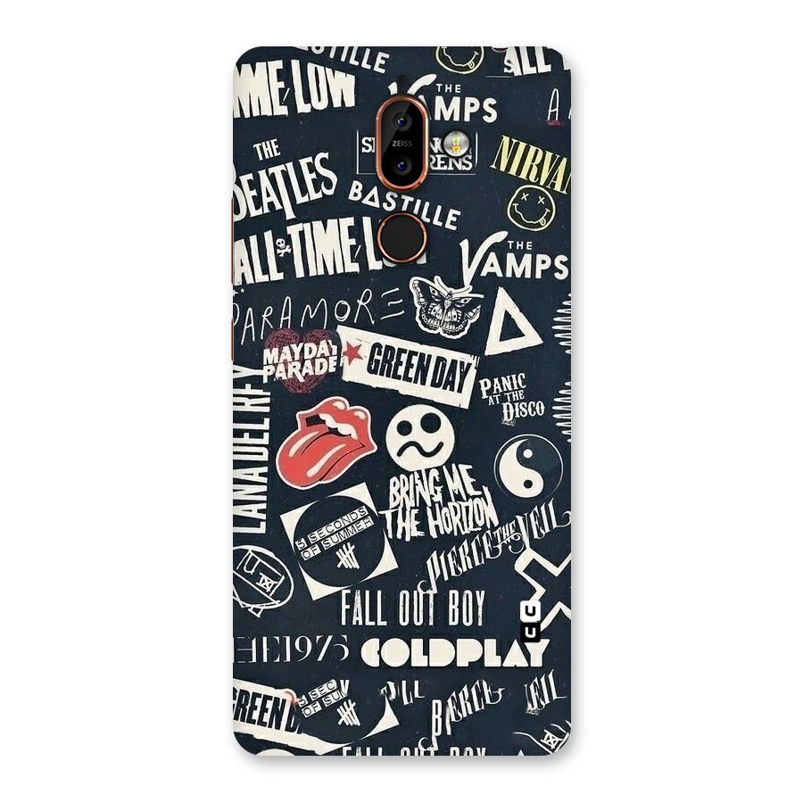 Music My Paradise Back Case for Nokia 7 Plus