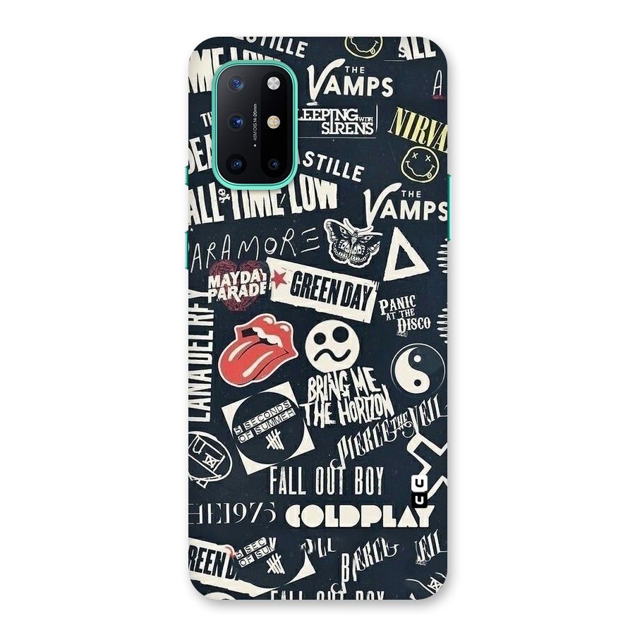 Music My Paradise Back Case for OnePlus 8T