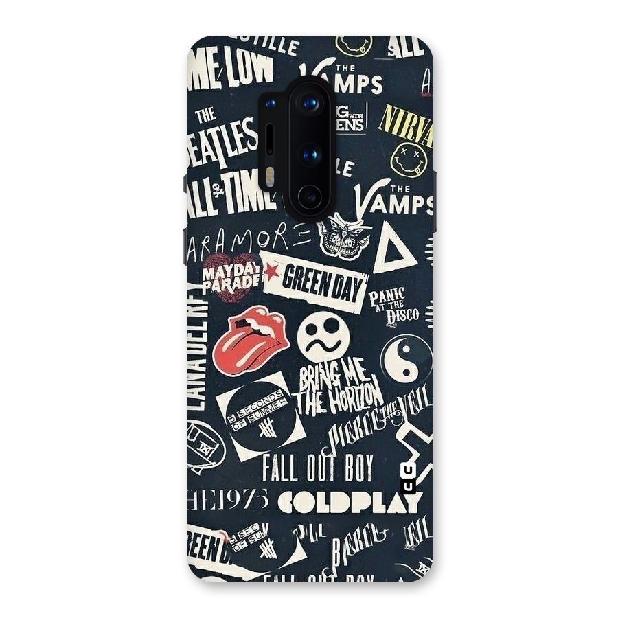 Music My Paradise Back Case for OnePlus 8 Pro