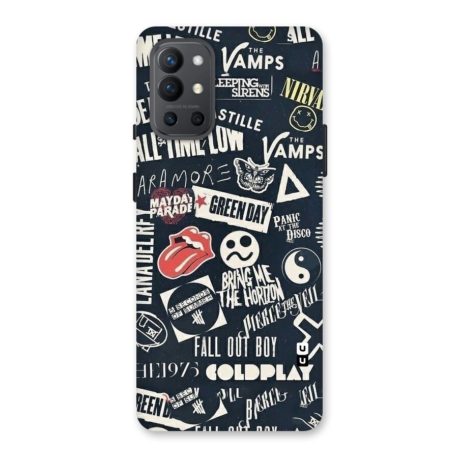 Music My Paradise Back Case for OnePlus 9R
