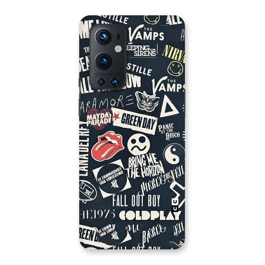 Music My Paradise Back Case for OnePlus 9 Pro