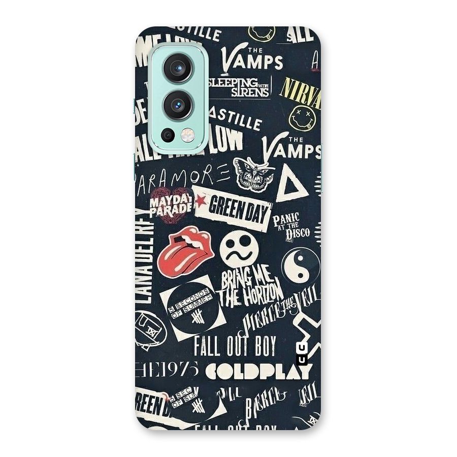 Music My Paradise Back Case for OnePlus Nord 2 5G