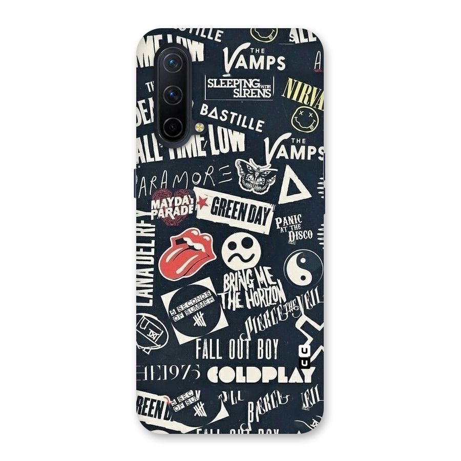 Music My Paradise Back Case for OnePlus Nord CE 5G