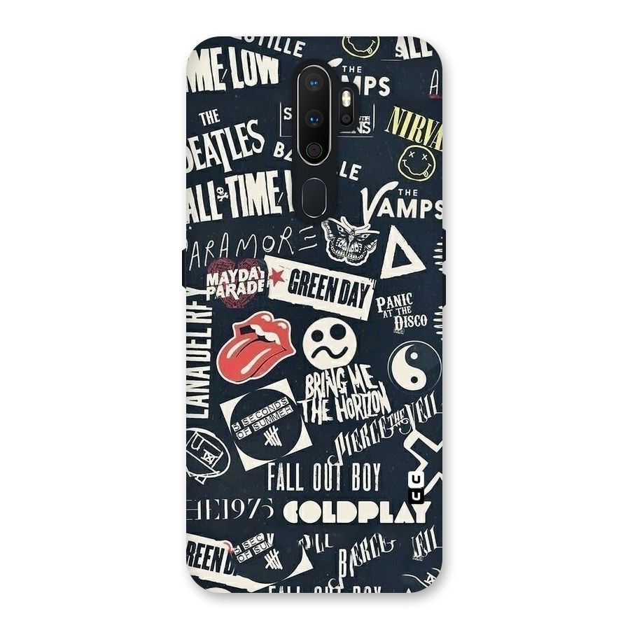 Music My Paradise Back Case for Oppo A5 (2020)
