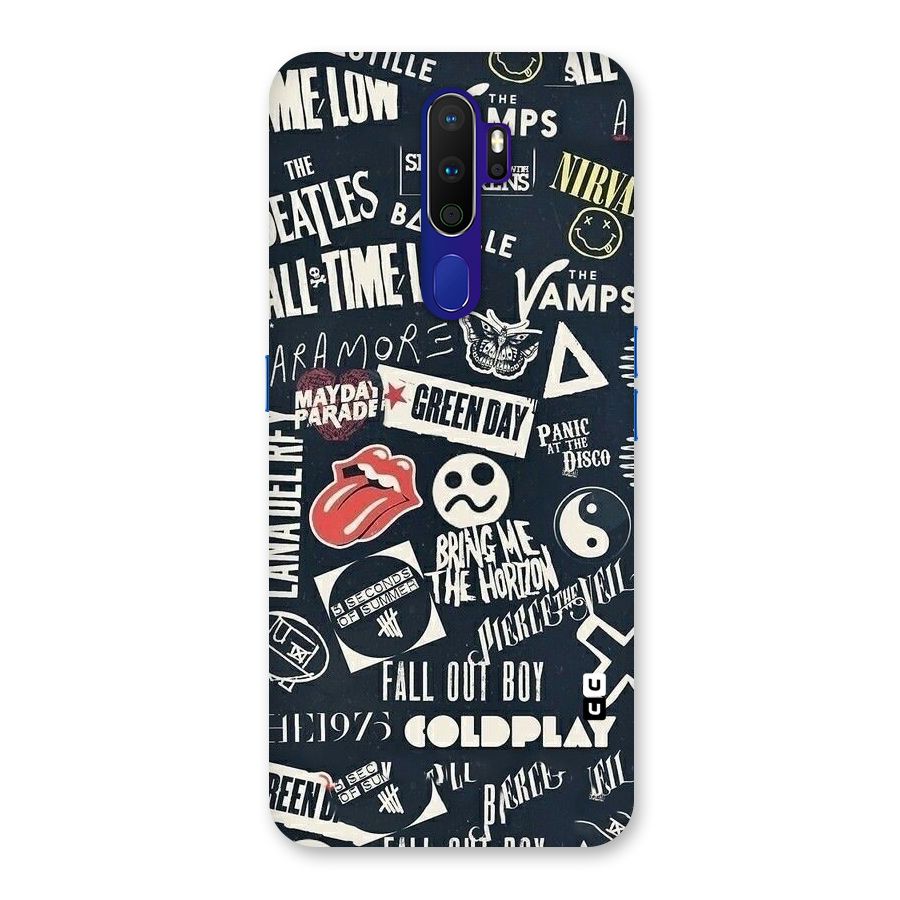 Music My Paradise Back Case for Oppo A9 (2020)