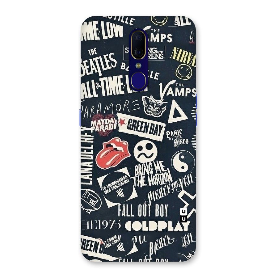 Music My Paradise Back Case for Oppo F11