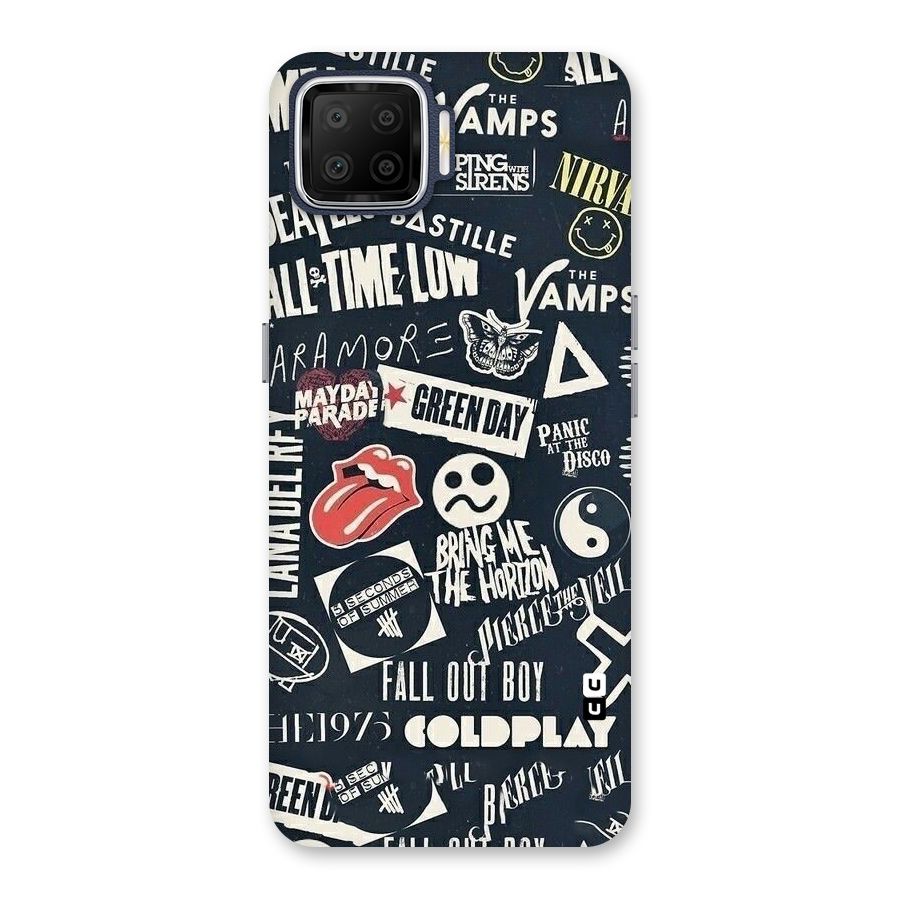 Music My Paradise Back Case for Oppo F17