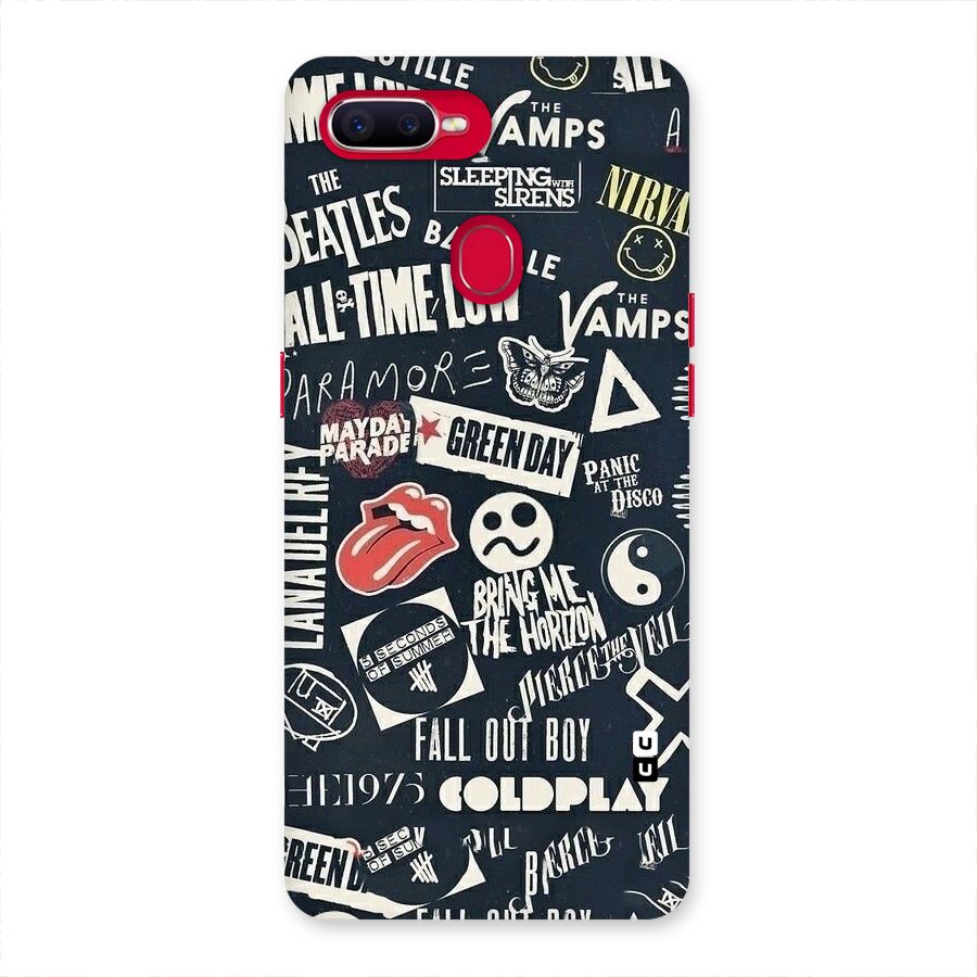 Music My Paradise Back Case for Oppo F9 Pro