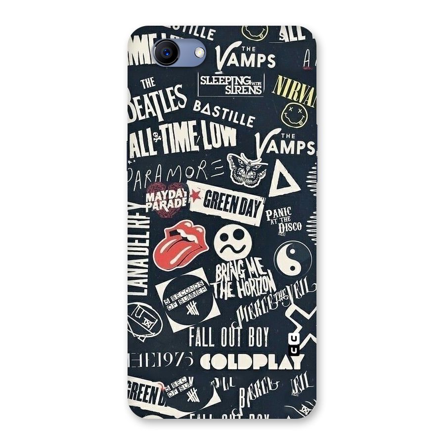 Music My Paradise Back Case for Oppo Realme 1