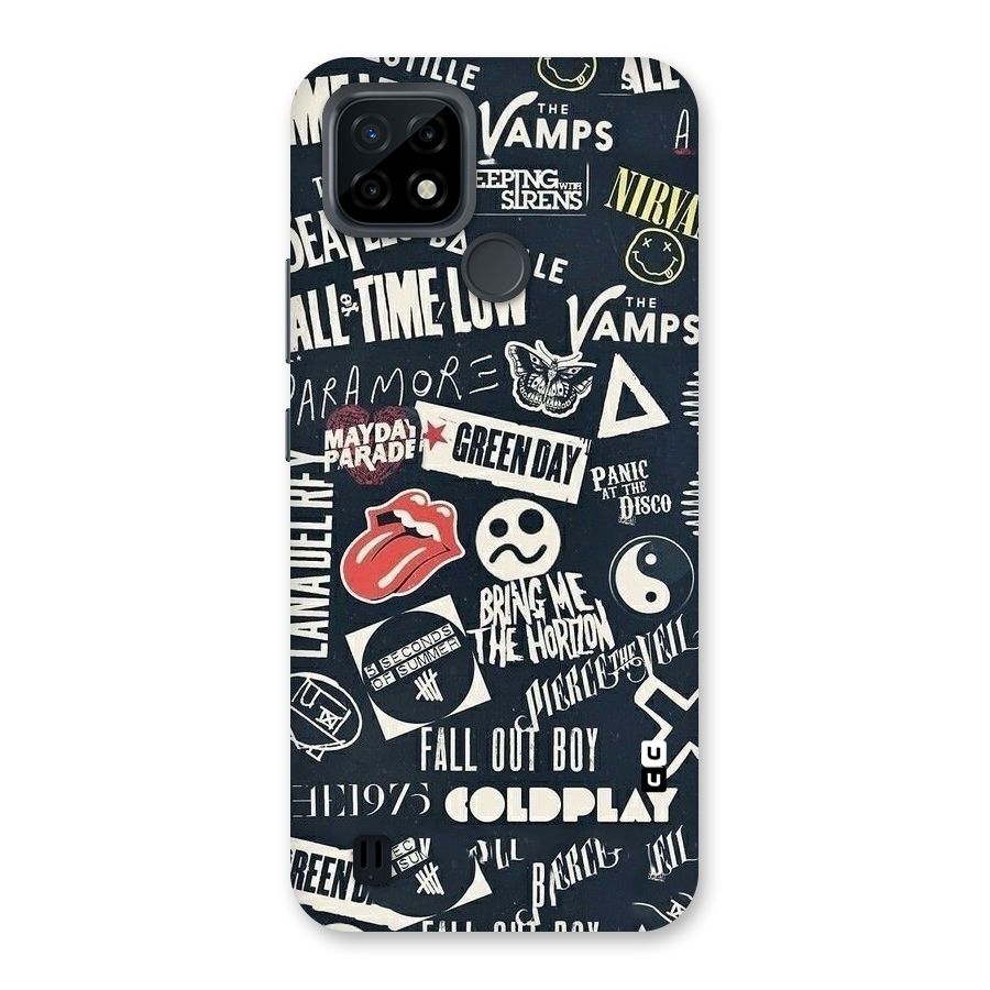 Music My Paradise Back Case for Realme C21