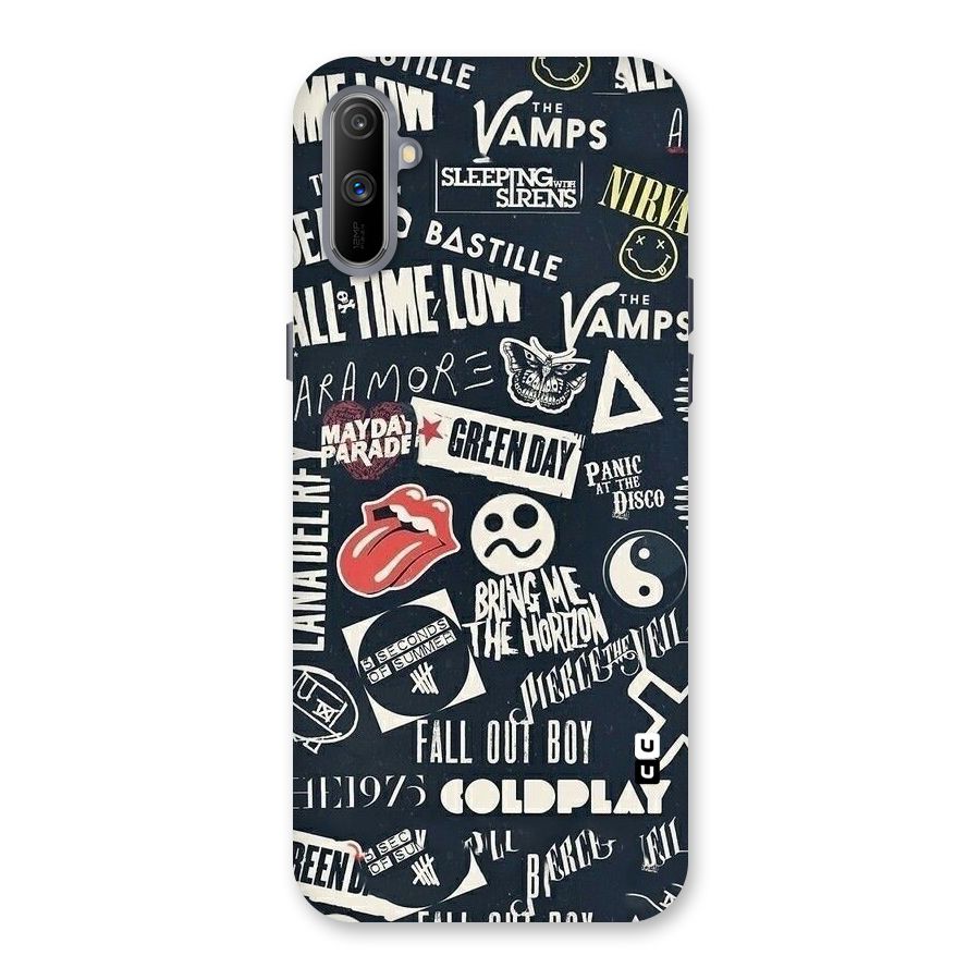 Music My Paradise Back Case for Realme C3