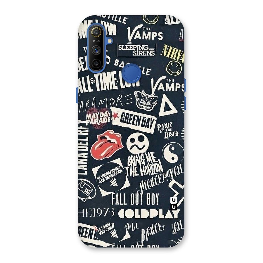 Music My Paradise Back Case for Realme Narzo 10A