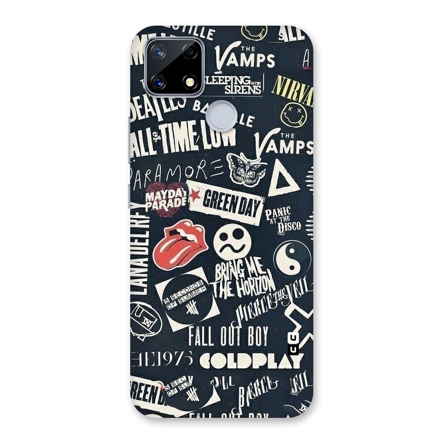 Music My Paradise Back Case for Realme Narzo 20