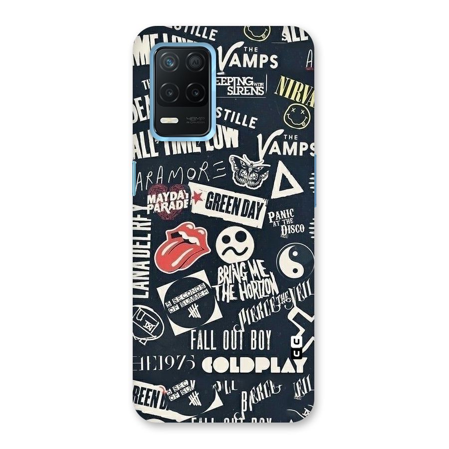 Music My Paradise Back Case for Realme Narzo 30 5G