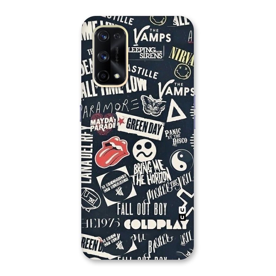 Music My Paradise Glass Back Case for Realme X7 Pro