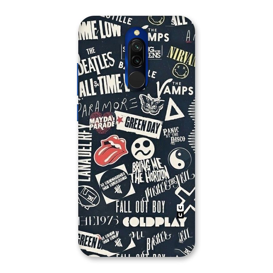 Music My Paradise Back Case for Redmi 8