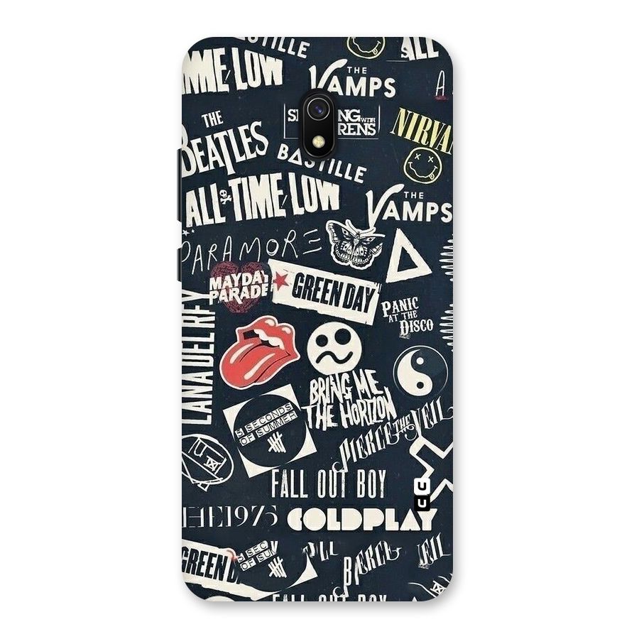 Music My Paradise Back Case for Redmi 8A