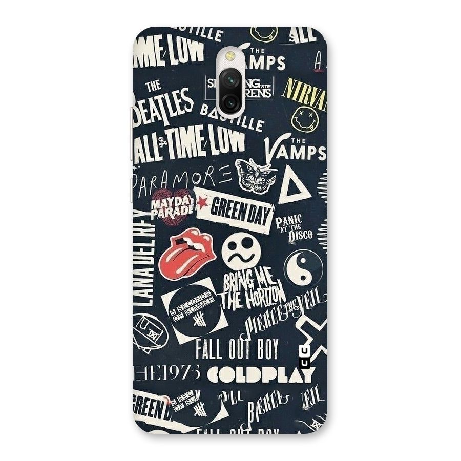 Music My Paradise Back Case for Redmi 8A Dual