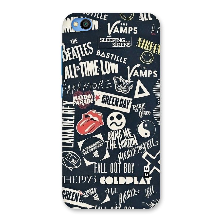Music My Paradise Back Case for Redmi Go