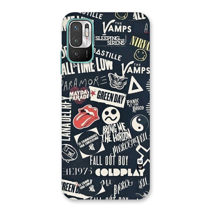 Music My Paradise Back Case for Redmi Note 10T 5G