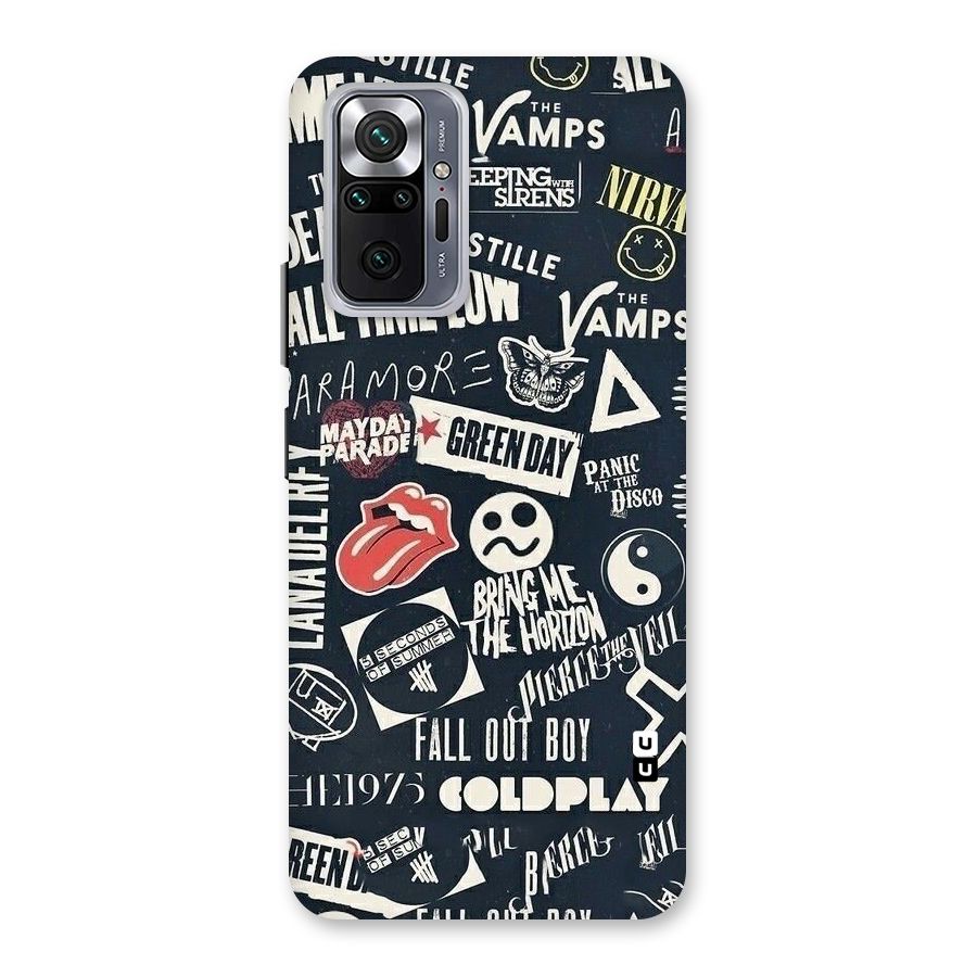 Music My Paradise Back Case for Redmi Note 10 Pro Max