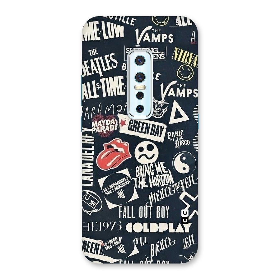 Music My Paradise Back Case for Vivo V17 Pro