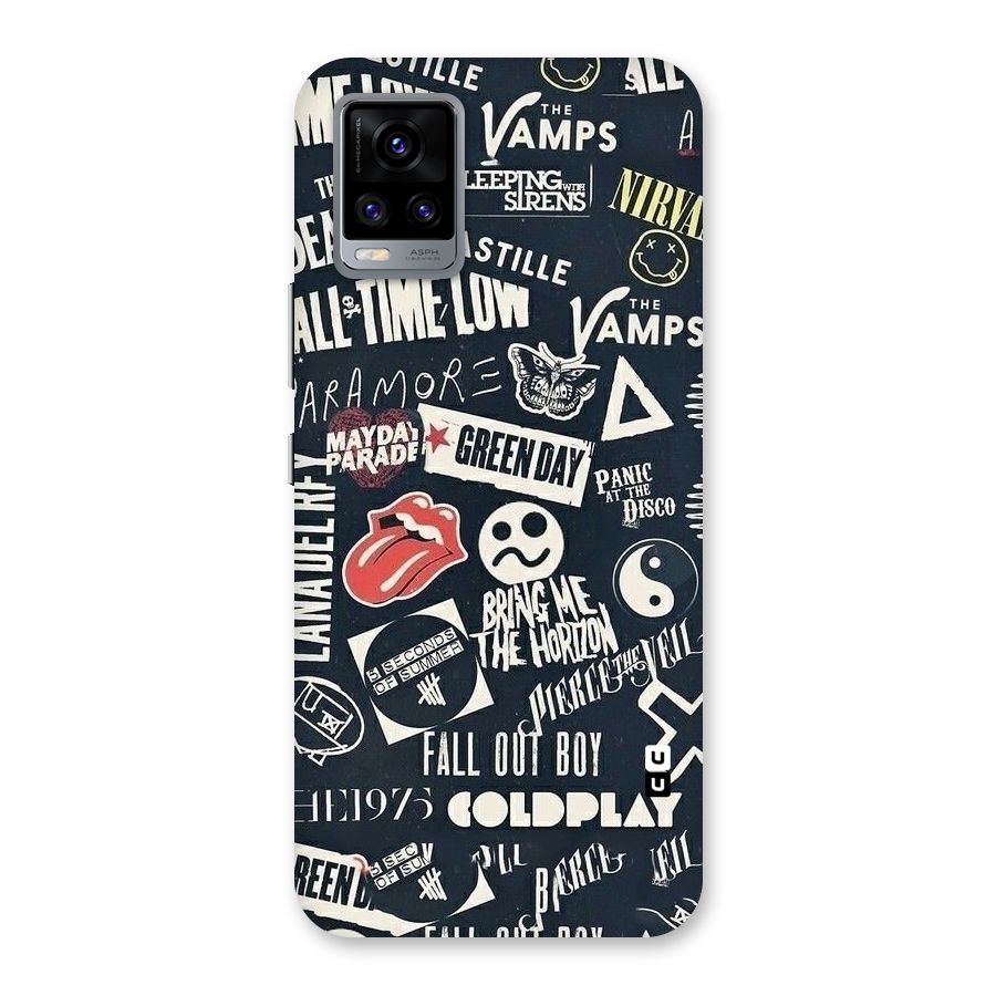 Music My Paradise Back Case for Vivo V20