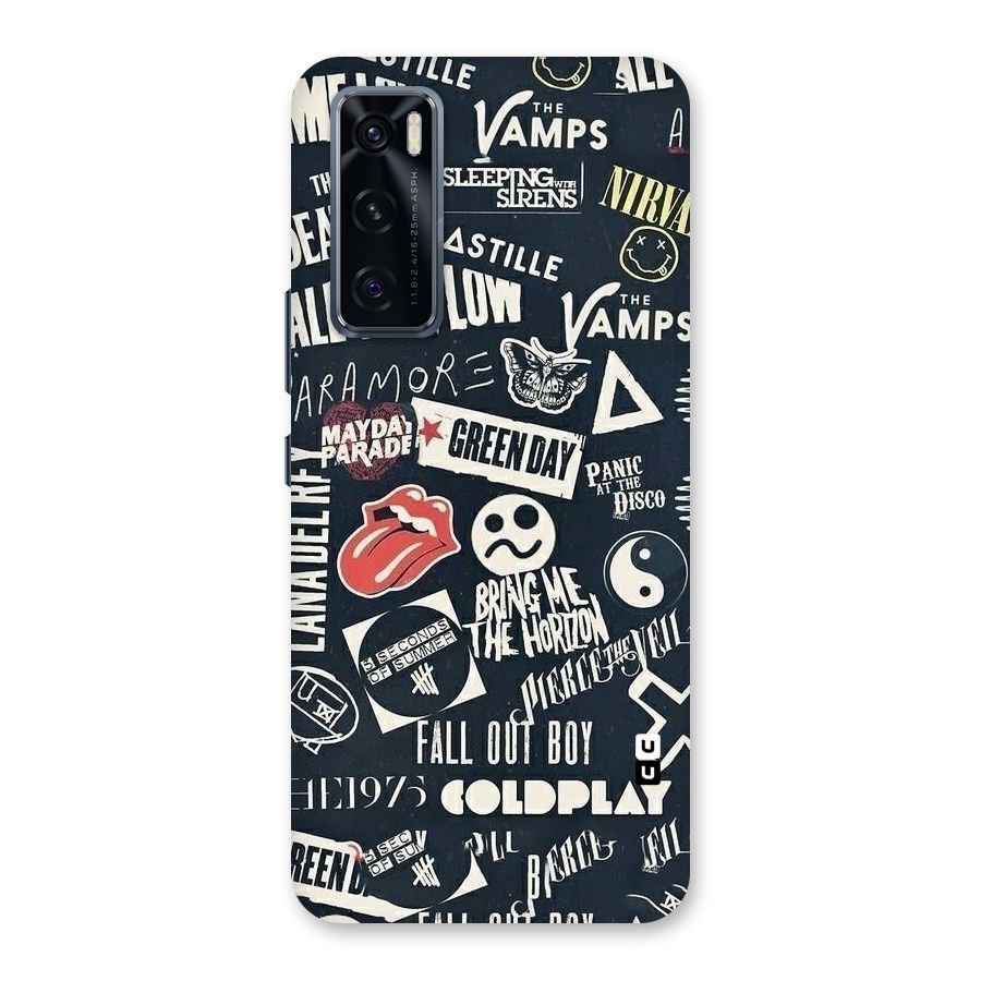 Music My Paradise Back Case for Vivo V20 SE