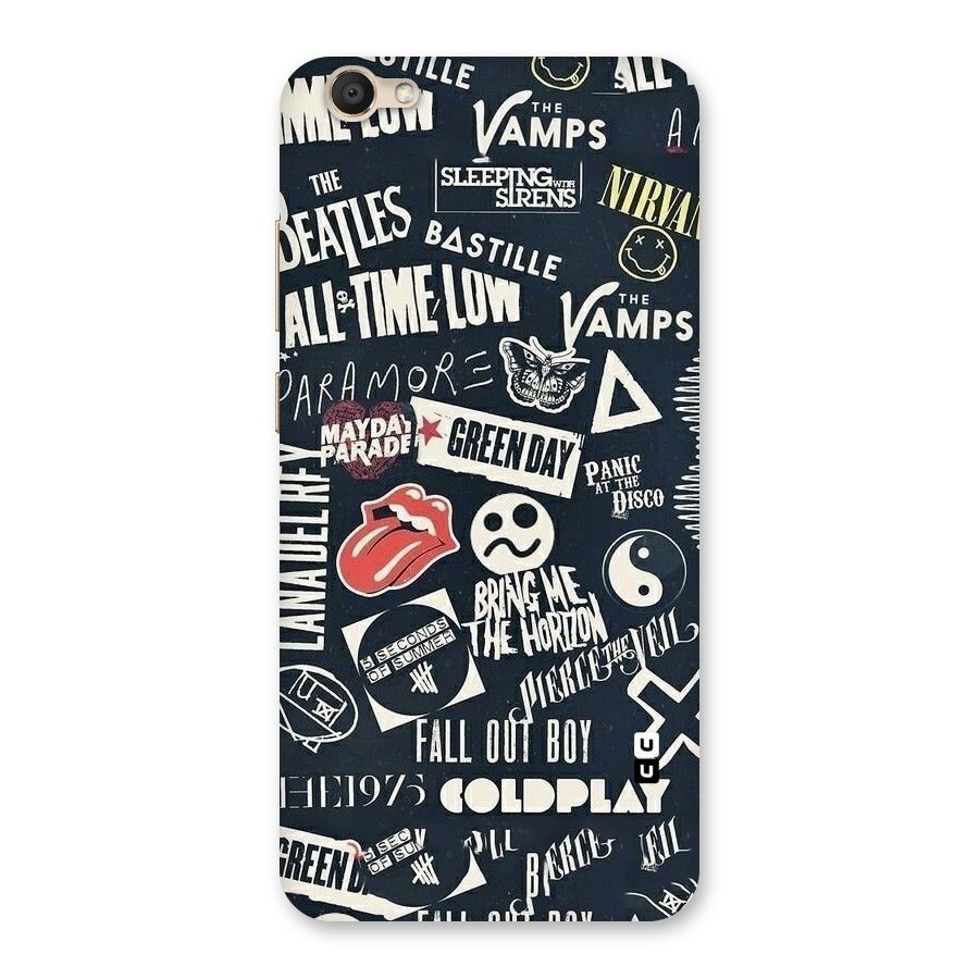 Music My Paradise Back Case for Vivo V5s