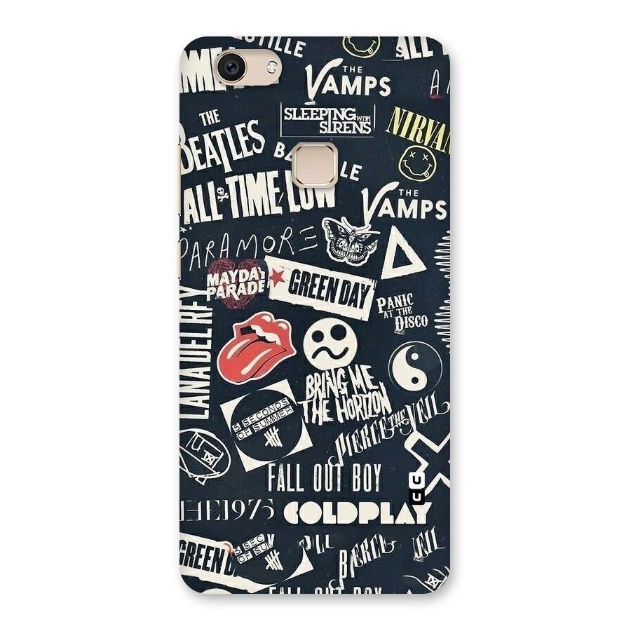 Music My Paradise Back Case for Vivo V7
