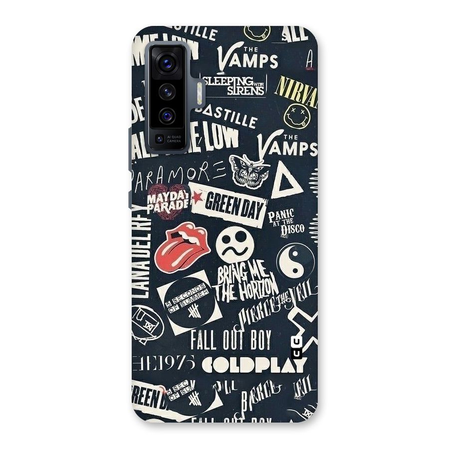 Music My Paradise Back Case for Vivo X50