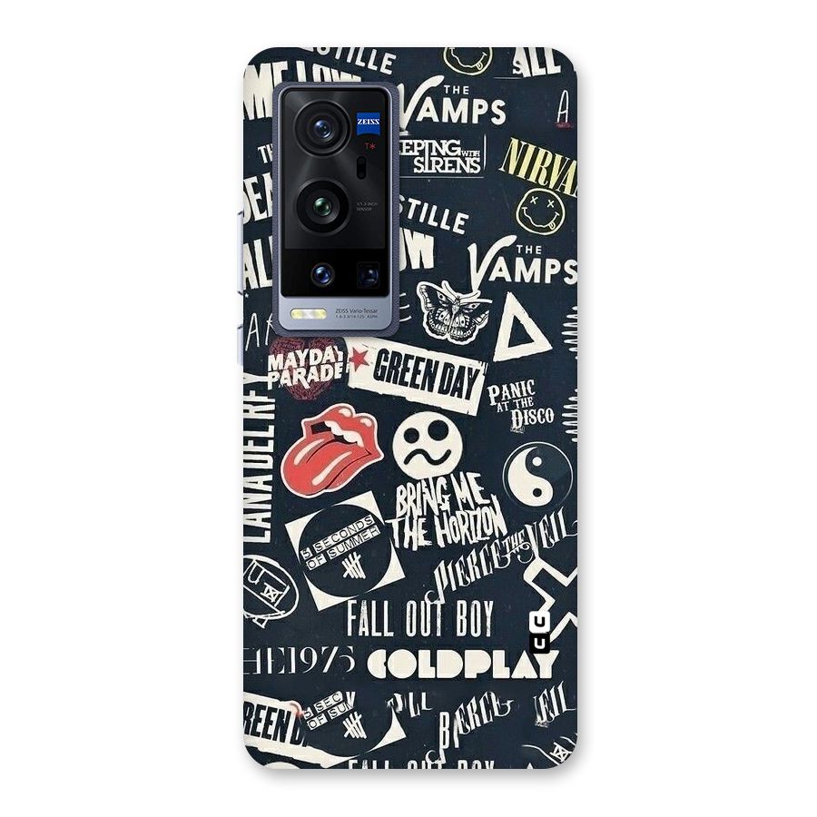 Music My Paradise Back Case for Vivo X60 Pro Plus