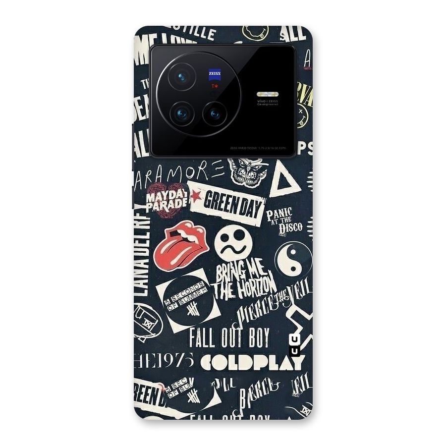 Music My Paradise Back Case for Vivo X80