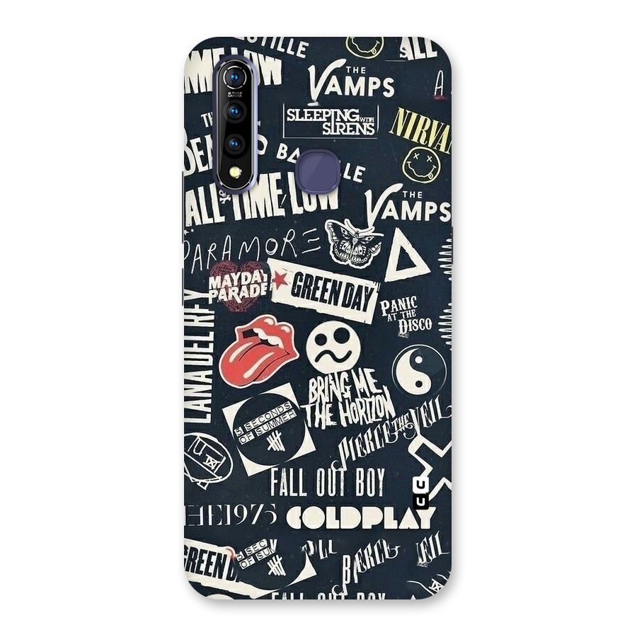 Music My Paradise Back Case for Vivo Z1 Pro