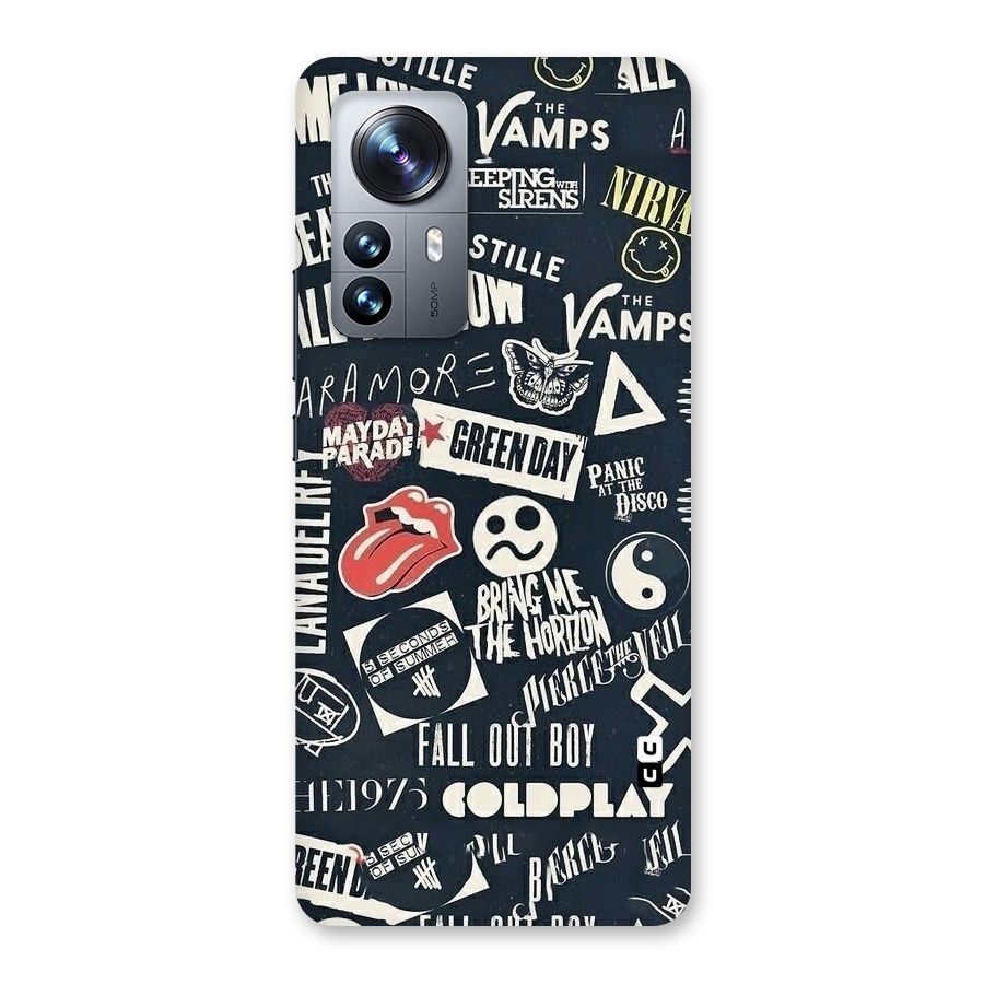 Music My Paradise Back Case for Xiaomi 12 Pro