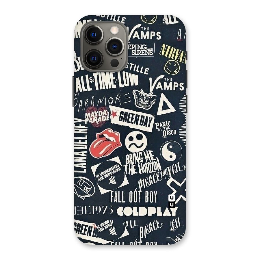 Music My Paradise Back Case for iPhone 12 Pro Max