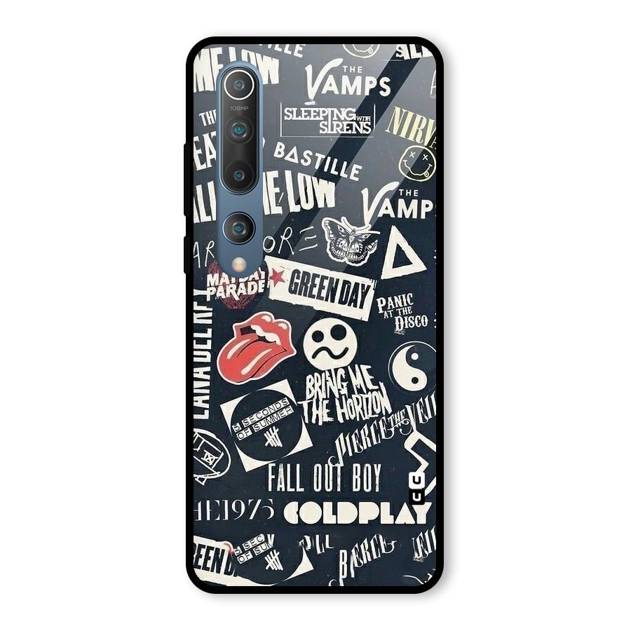 Music My Paradise Glass Back Case for Mi 10