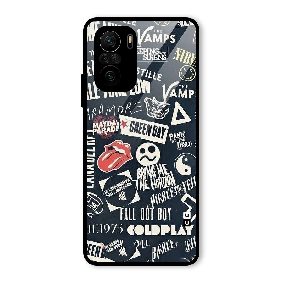 Music My Paradise Glass Back Case for Mi 11X Pro